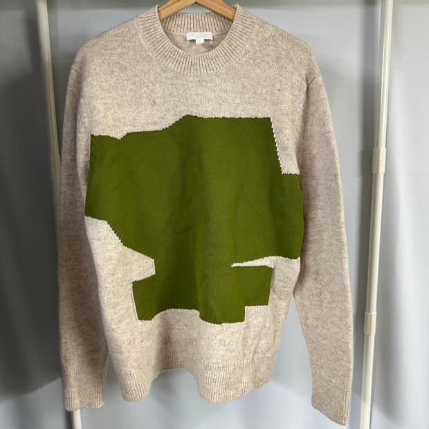 코스 우먼 폴리에스터 니트 크림