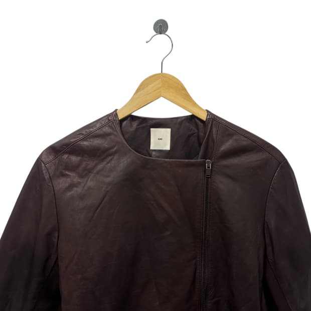 구호 KUHO 브라운 양가죽 자켓 S-M