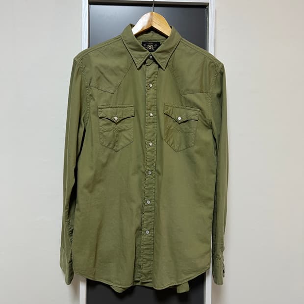 RRL WESTERN SHIRT M