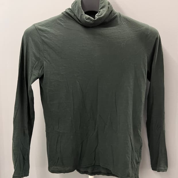 주카 ZUCCA 터틀넥 긴팔 티셔츠