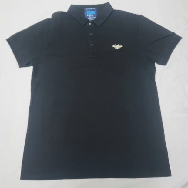 BOLINI 볼리니 남성용 코튼 스판 반팔 카라 티셔츠 M사이즈