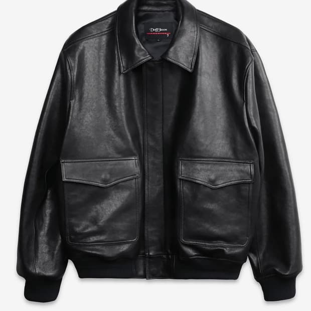 프리미엄 베지터블 클래식 A-2 자켓 BLACK L