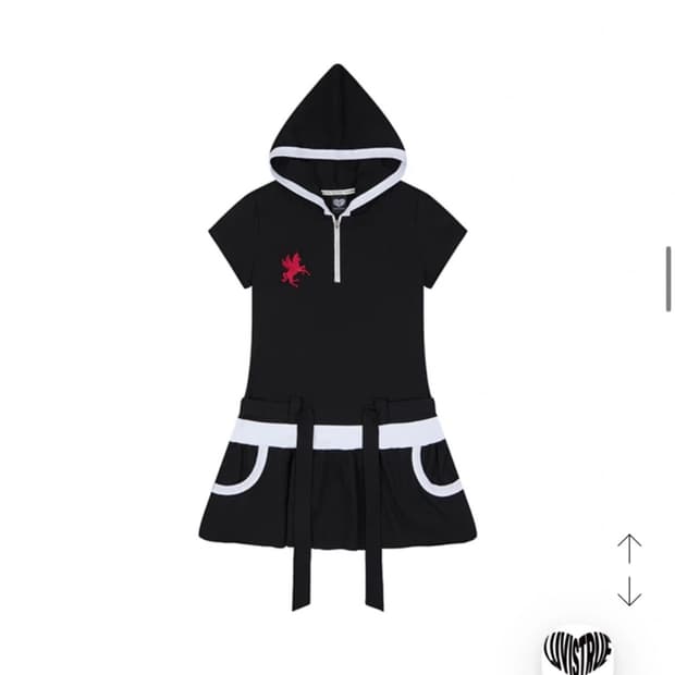 (새상품)러브이즈트루 SY BELT LAYERED DRESS(BLACK)