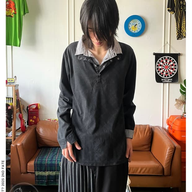 1990s MITEX Japanese Gothic Layered Top