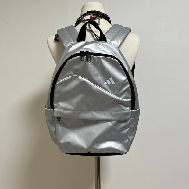 아디다스 실버 백팩