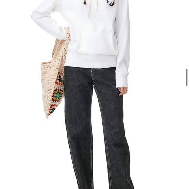 폴로 더 캐빈 플리스 후디 화이트 m 