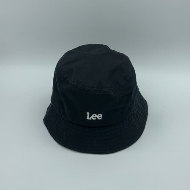 [M] Lee 리 로고 블랙 버킷햇 모자