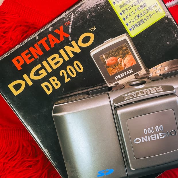[작례포함] pentax digibino db200 디지비노 빈티지디카