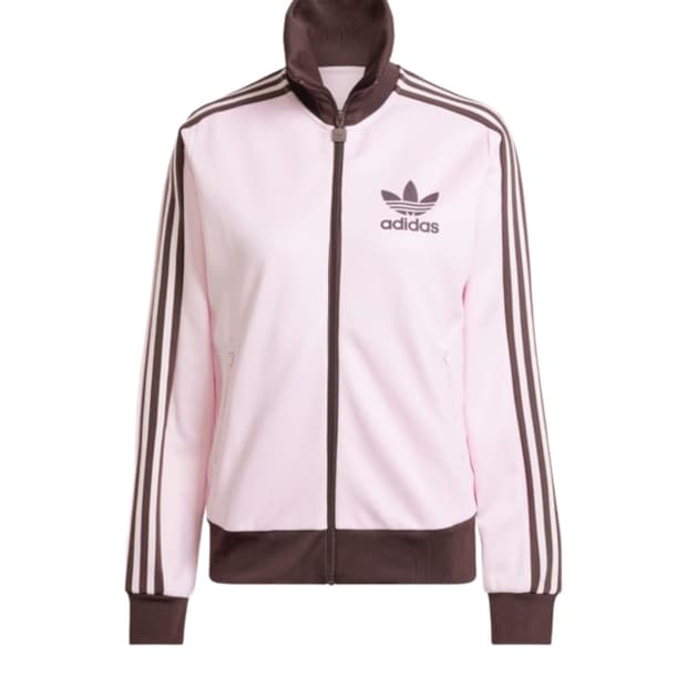 아디다스 베켄바우어 트랙자켓 핑크브라운 S