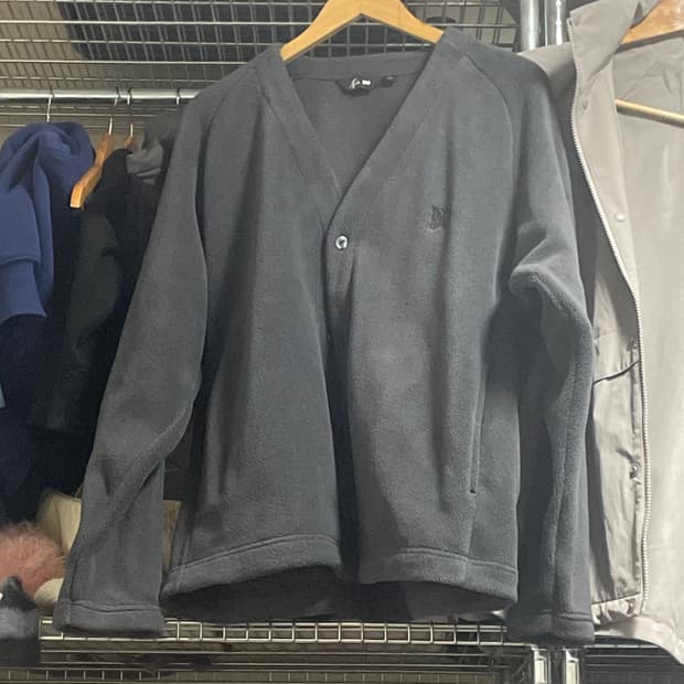 유니클로 니들스 플리스 가디건 m