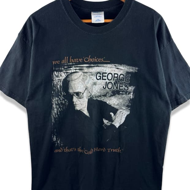 George Jones 그래픽 티셔츠3254