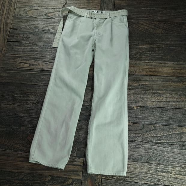[세터] 벨티드 스트레이트 데님 팬츠 M18362 SIZE : 31 인치