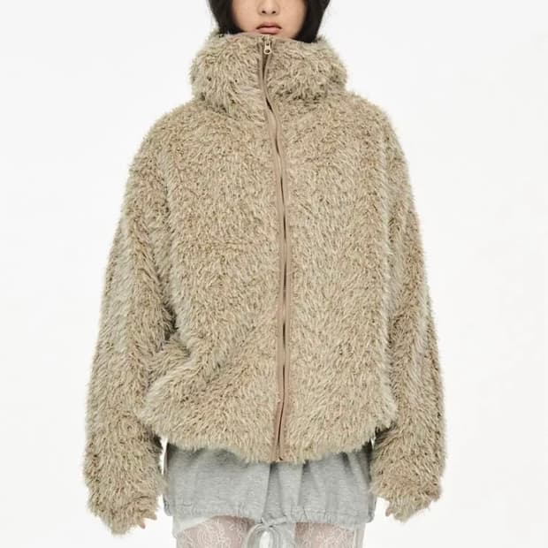 세릭 바라클라바 집업 베이지