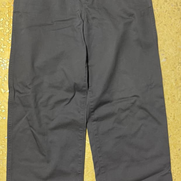 포터리 치노팬츠 3사이즈 시멘트 색상