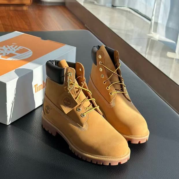 팀버랜드 프리미엄 6인치 워터프루프 부츠 위트 누벅 265mm