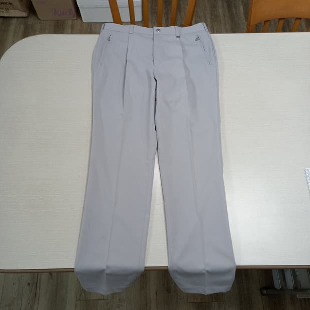 34 BOGNER 봄여름용 스판 골프바지 그레이 34-636