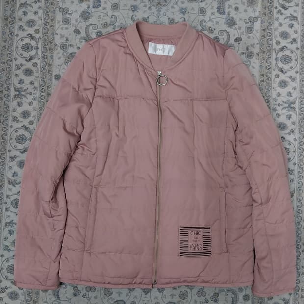 ENC 핑크 경량패딩 (55반까지)