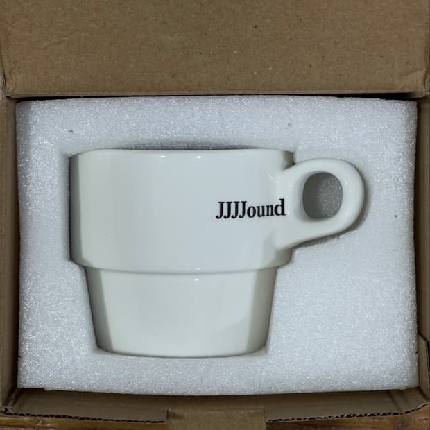 JJJJound Service Project Mug 컵