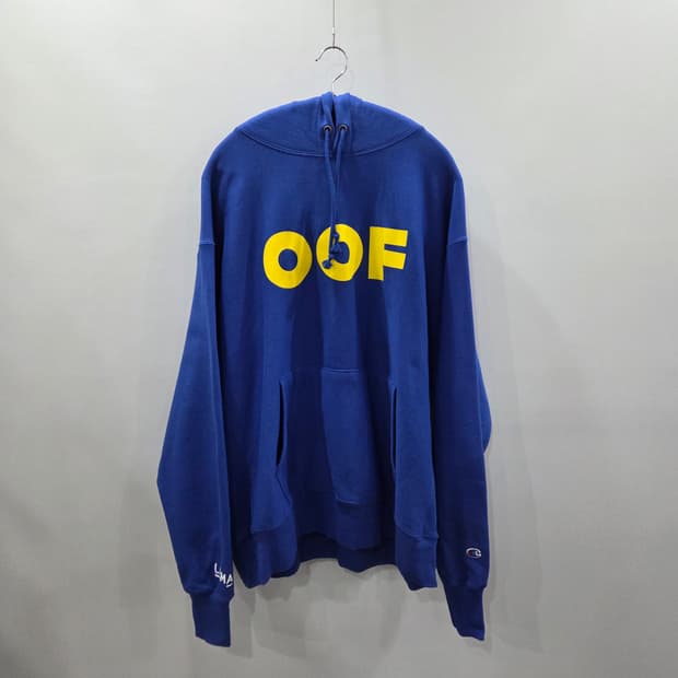 LACMA 챔피온 블루택 리버스위브 후드티  3XL 
