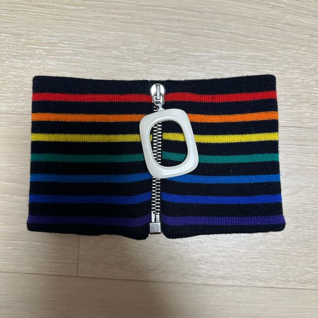 Jw anderson 스트라이프 넥밴드