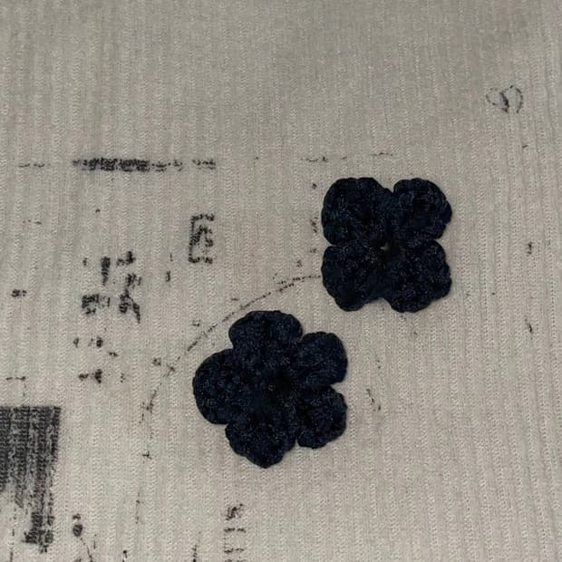 플라워 니트 브로치 Flower Knit Brooch SET