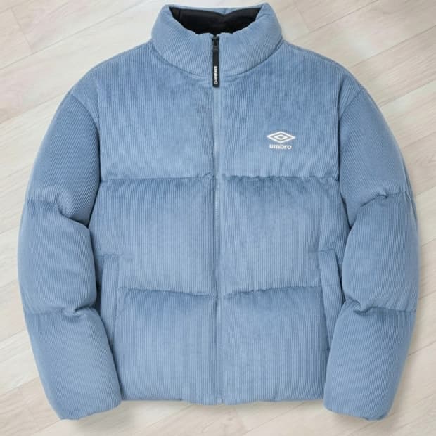 {새상품} 엄브로 코듀로이 다운 패딩 [105]