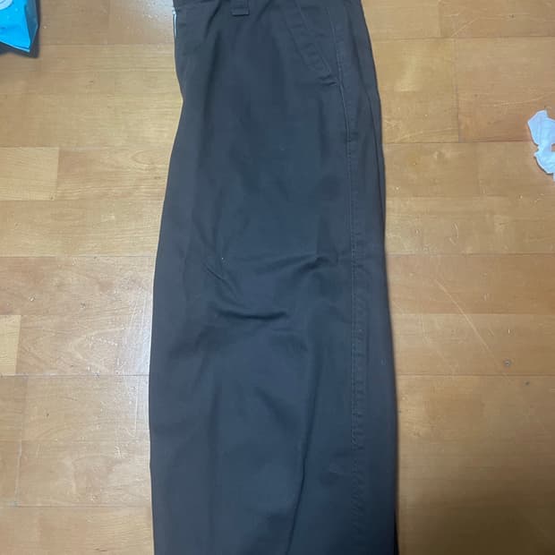 유니클로u 치노팬츠 브라운