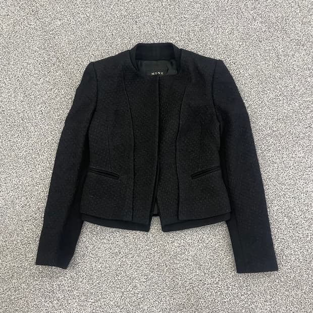 마인 블랙 칼라리스 블레이저 0102HS1