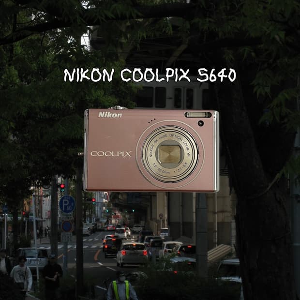 니콘 쿨픽스 S640 빈티지디카 디지털카메라