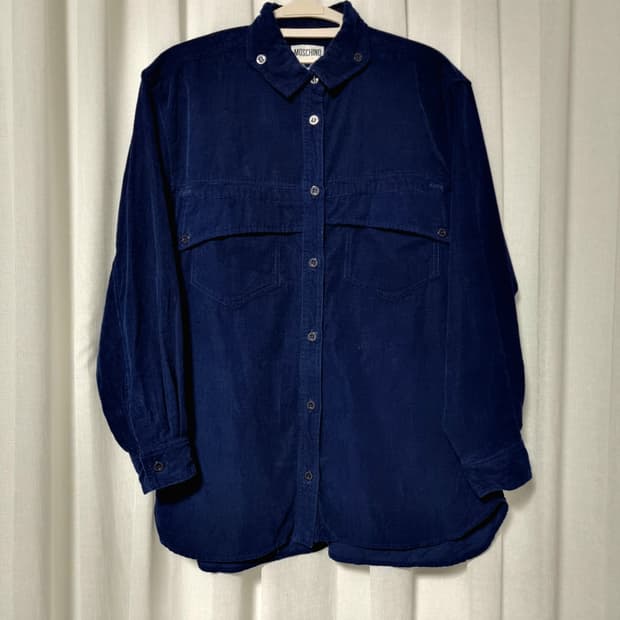 모스키노 코듀로이 셔츠 (55-66) 상태최상