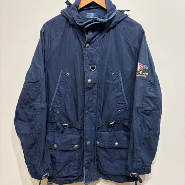 폴로 랄프로렌 요트 RLYC PARKA  네이비 야상 점퍼