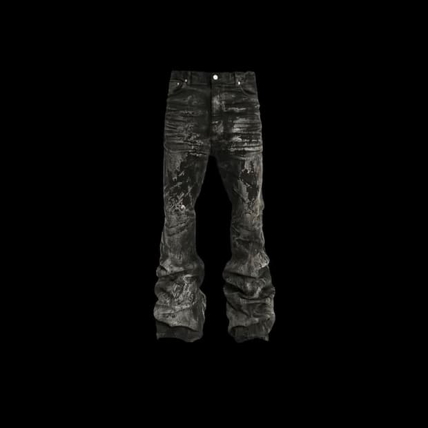 에모스탠스클럽 펜타그램 코팅 배기 플레어진 1