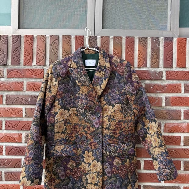 Sandro Paris 플로럴 자켓 38 (새상품)