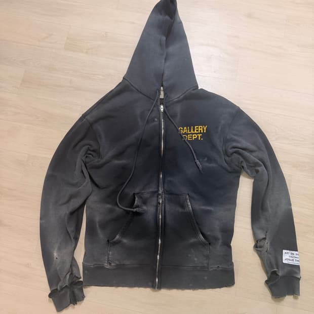 갤러리디파트먼트 선페이드 후드집업 S