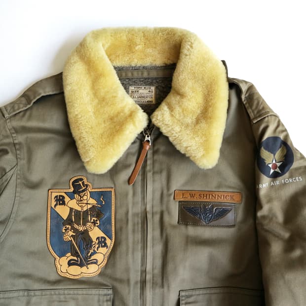 버즈릭슨 B-10 플라이트자켓 40사이즈 실명복각제품