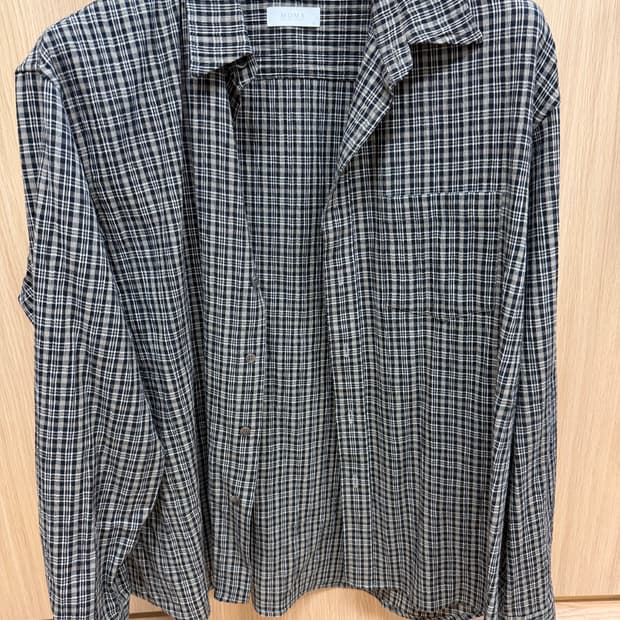 모마디자인 블랙베이지 체크 48