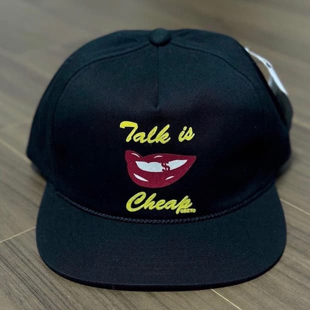 오베이 OBEY TALK IS CHEAP SNAPBACK 