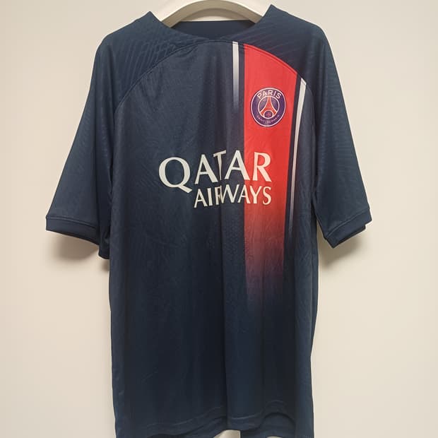 [실측100] PSG 스타일 축구/풋살 전사 유니폼 xl셔츠