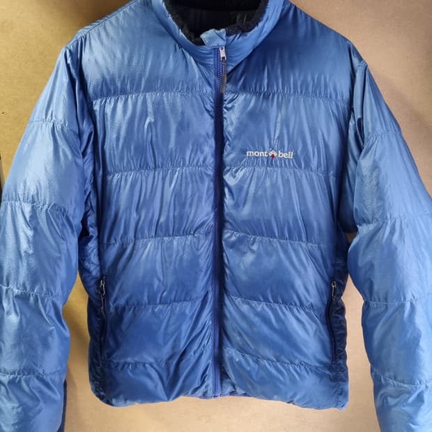 몽벨 빈티지 구스패딩 
