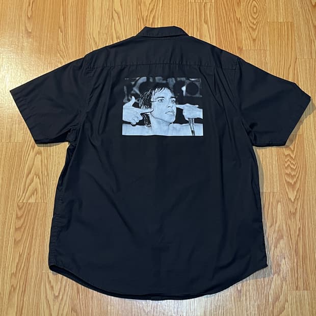 슈프림 21ss lggy pop / 이기팝 반팔 셔츠