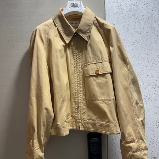 LEMAIRE(르메르)/밀리터리 버튼 포켓 블루종/50