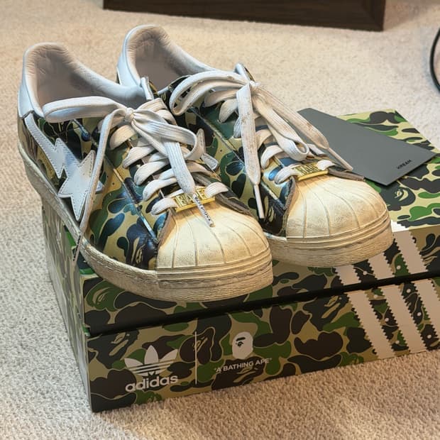 아디다스 베이프 슈퍼스타