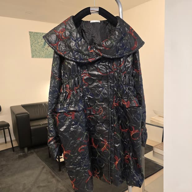 케이프코트 카키  퀼팅 자켓