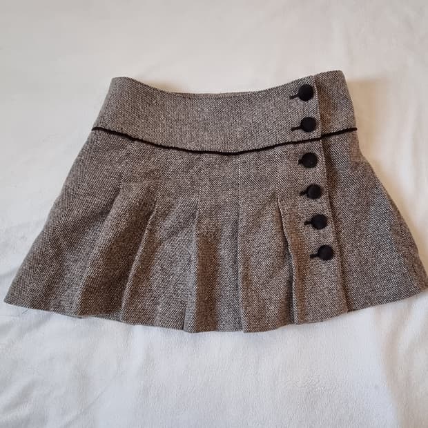빈티지 모리걸 하구미 갸루 스커트