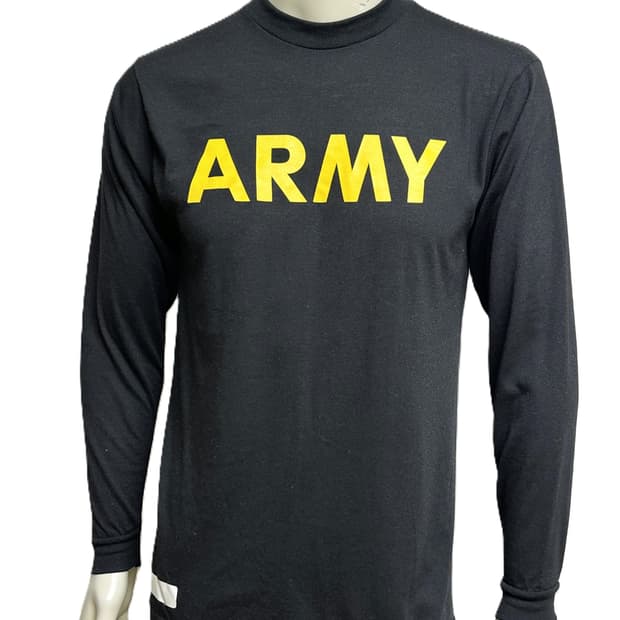미육군 APFU 체육복 트레이닝복 긴팔 티셔츠 (S) (19)
