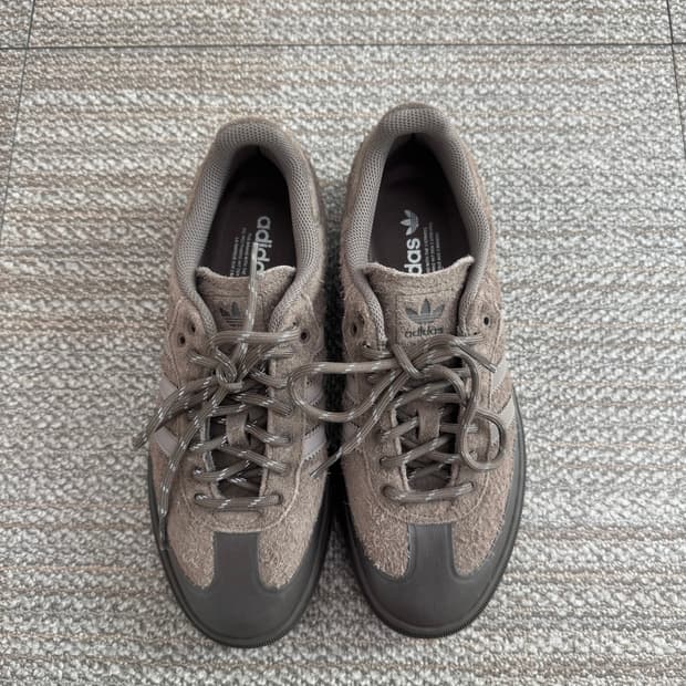 아디다스 오리지널 삼바 윈터 어스 브라운