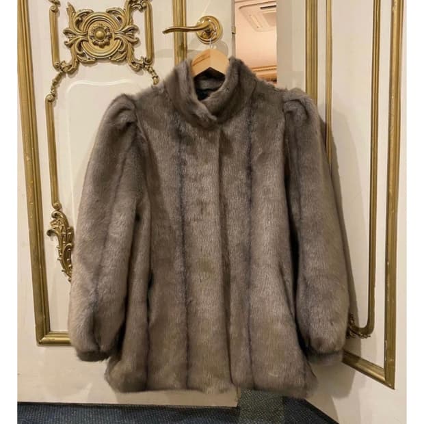 워크샵 맥퀸 퍼프 퍼자켓 코트