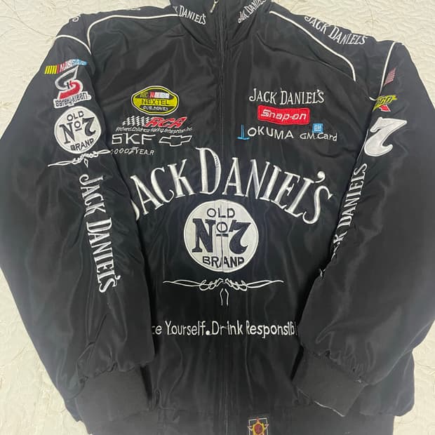 잭다니엘 레이싱 자켓 