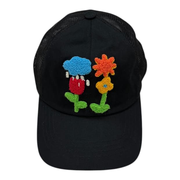 미스터차일드 굿 웨더 메쉬 볼캡 모자 블랙