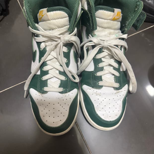 나이키 덩크 하이 레트로 노블 그린 255